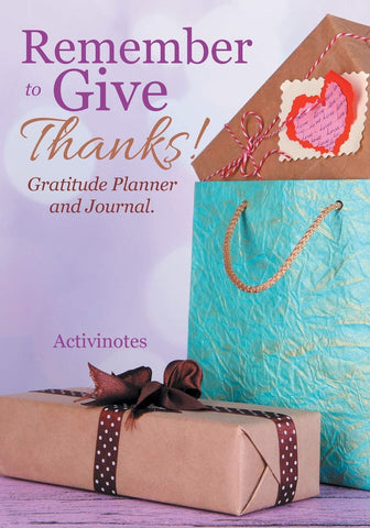Image of Remember to Give Thanks! Gratitude Planner and Journal