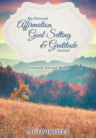 Image of My Personal Affirmation, Goal Setting & Gratitude Journal - Gratitude Journal Blank