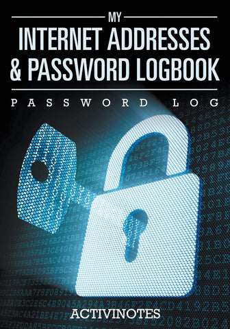 Image of My Internet Addresses & Password Logbook - Password Log