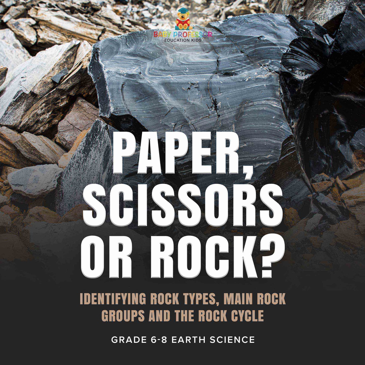 Paper, Scissors or Rock? Identifying Rock Types, Main Rock Groups and the Rock Cycle | Grade 6-8 Earth Science