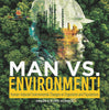 Man vs. Environment! Human-Induced Environmental Changes on Organisms and Populations | Grade 6-8 Life Science by 9781541991477 (Paperback)