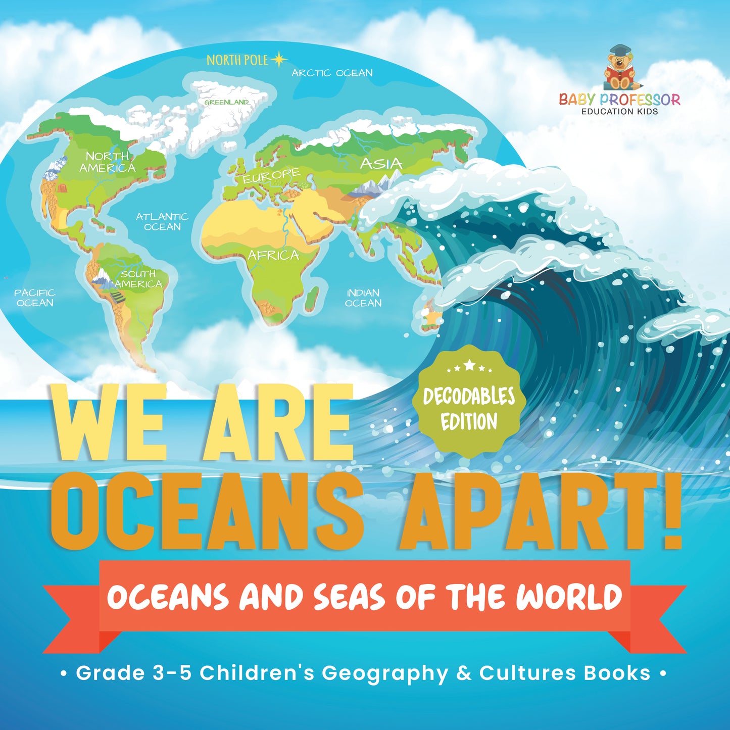 Oceans and Seas, Geography for Kids Book | STEM K-12