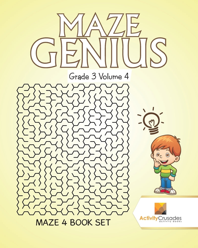 Maze Genius Grade 3 Volume 4 : Maze 4 Book Set