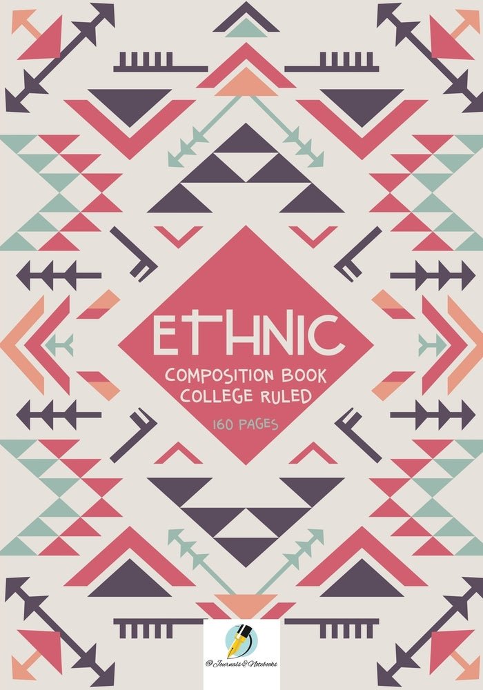 Ethnic Composition Book College Ruled 160 Pages