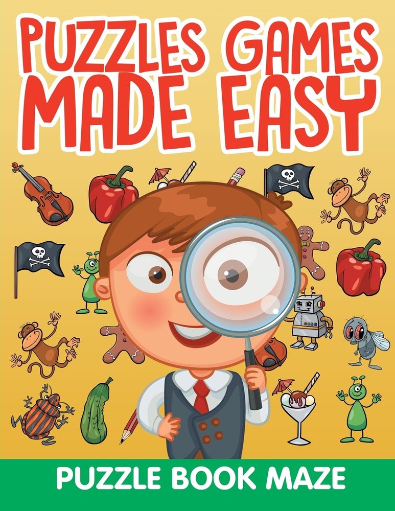 Puzzles Games Made Easy: Puzzle Book Maze