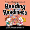 Preschool Reading Workbook: Reading Readiness (Colors Shapes and Sizes)