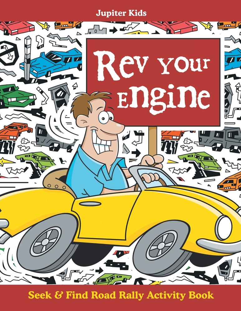 Rev Your Engine: Seek & Find Road Rally Activity Book