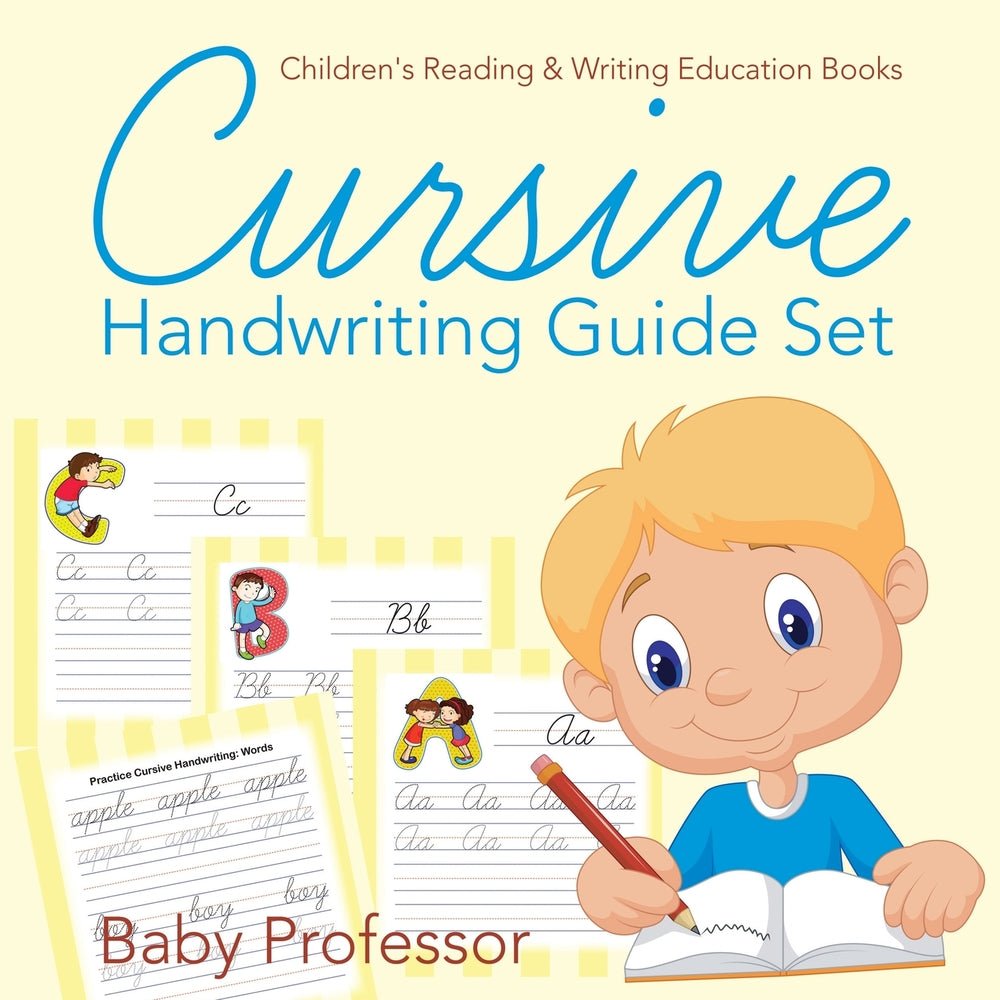 Cursive Handwriting Guide Set : Children's Reading & Writing Education Books