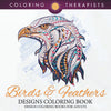 Birds & Feathers Designs Coloring Book - Design Coloring Books For Adults