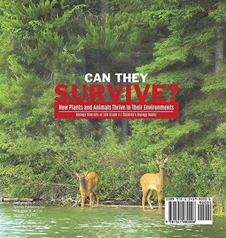 Image of Can They Survive?: How Plants and Animals Thrive In Their Environments - Biology Diversity of Life Grade 4 - Children’s Biology Books
