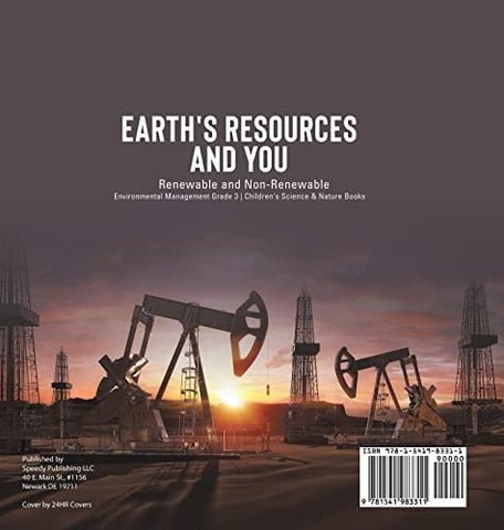 Image of Earth’s Resources and You: Renewable and Non-Renewable Environmental Management Grade 3 Children’s Science & Nature Books