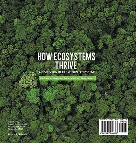 Image of How Ecosystems Thrive: A Discussion of Life Within Ecosystems - Life Science - Biology 4th Grade - Children’s Biology Books