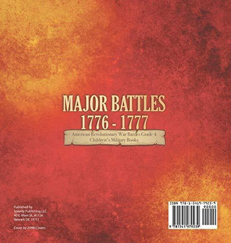 Image of Major Battles 1776 - 1777 - American Revolutionary War Battles Grade 4 - Children’s Military Books