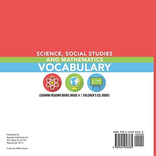 Science Social Studies and Mathematics Vocabulary | Learning Reading Books Grade 4 | Children’s ESL Books