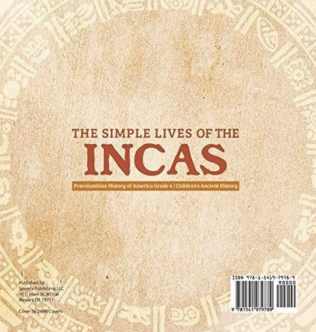 Image of The Simple Lives of the Incas - Precolumbian History of America Grade 4 - Children’s Ancient History