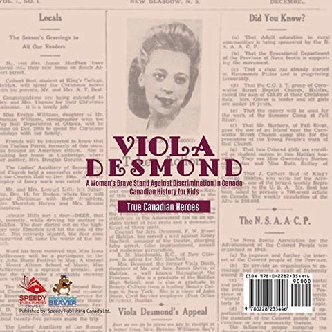 Image of Viola Desmond - A Woman’s Brave Stand Against Discrimination in Canada | Canadian History for Kids | True Canadian Heroes