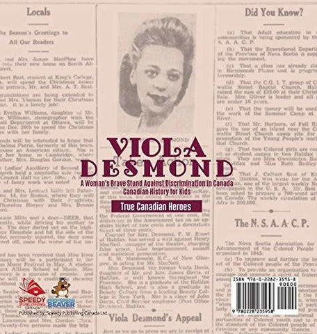 Image of Viola Desmond - A Woman’s Brave Stand Against Discrimination in Canada - Canadian History for Kids - True Canadian Heroes