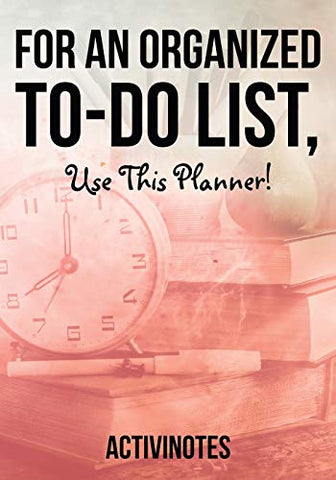 Image of For an Organized to-do List, use This Planner!