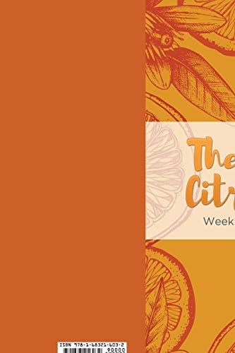 The Essential Citrus Circus Weekly Planner Orange Edition