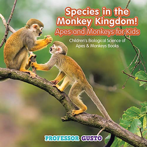 Image of Species in the Monkey Kingdom! Apes and Monkeys for Kids - Children's Biological Science of Apes & Monkeys Books