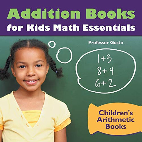 Image of Addition Books for Kids Math Essentials | Children's Arithmetic Books