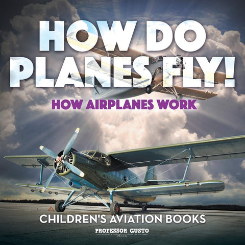 Image of How Do Planes Fly? How Airplanes Work - Children's Aviation Books