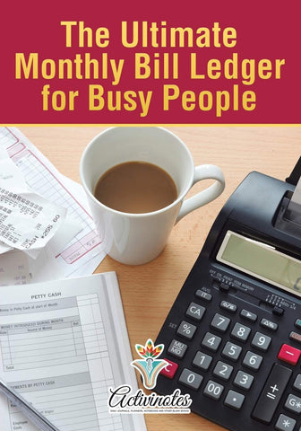 Image of The Ultimate Monthly Bill Ledger for Busy People