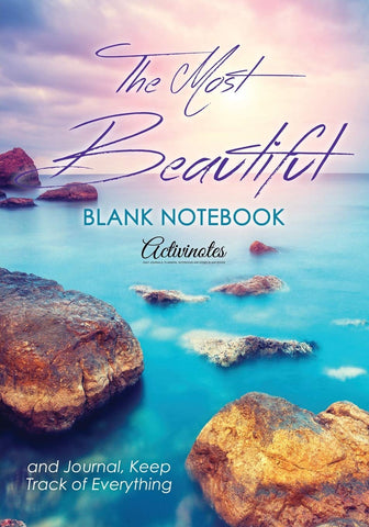 Image of The Most Beautiful Blank Notebook and Journal, Keep Track of Everything