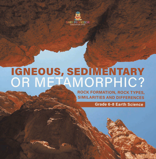 Igneous, Sedimentary or Metamorphic? Rock Formation, Rock Types, Similarities and Differences | Grade 6-8 Earth Science