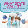 What State am I In? Solids, Liquids, Gases and States of Matter | Understanding Atoms | Grade 6-8 Physical Science by 9781541989948 (Paperback)