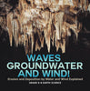 Waves, Groundwater and Wind! Erosion and Deposition by Water and Wind Explained | Grade 6-8 Earth Science by 9781541990388 (Paperback)