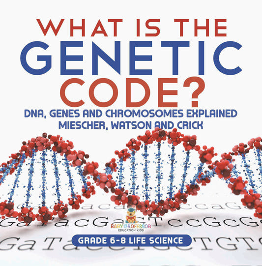 What is the Genetic Code? DNA, Genes and Chromosomes Explained | Miescher, Watson and Crick | Grade 6-8 Life Science