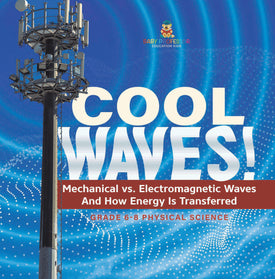 Cool Waves! Mechanical vs. Electromagnetic Waves and How Energy is Transferred | Grade 6-8 Physical Science by 9781541995062 (Paperback)