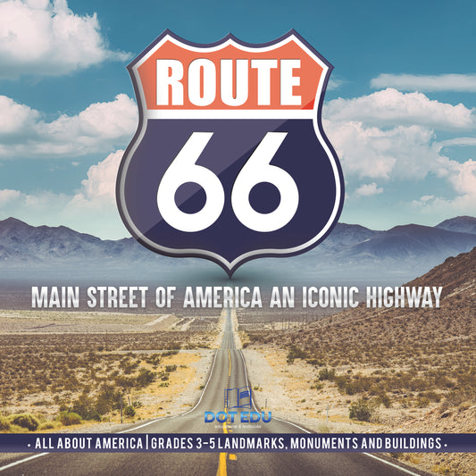 Route 66, Main Street of America an Iconic Highway | Gr 3-5 | Book