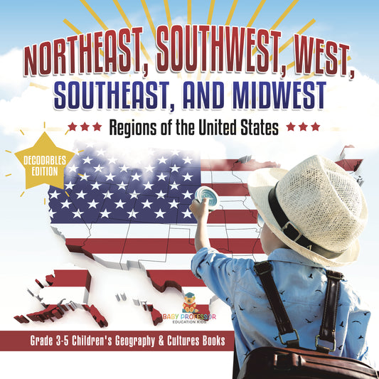 US Regions, Geography for Kids Book | STEM K-12