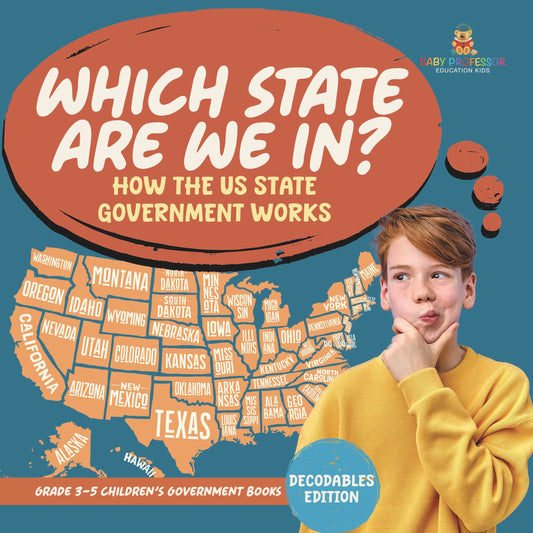 US State Government, Politics and Government for Kids Book | STEM K-12