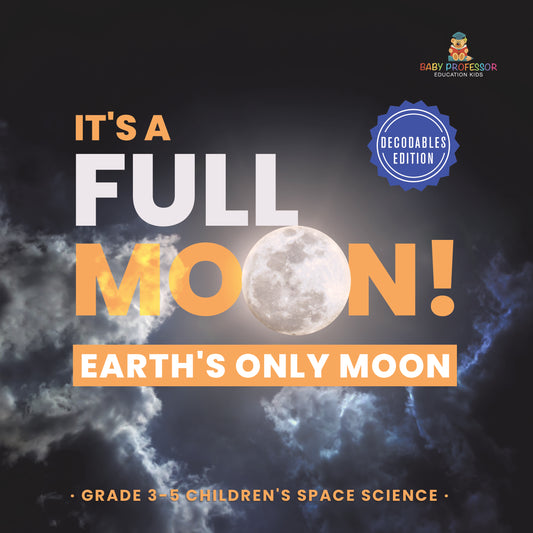 Earth's Moon, Space Science for Kids Book | STEM K-12