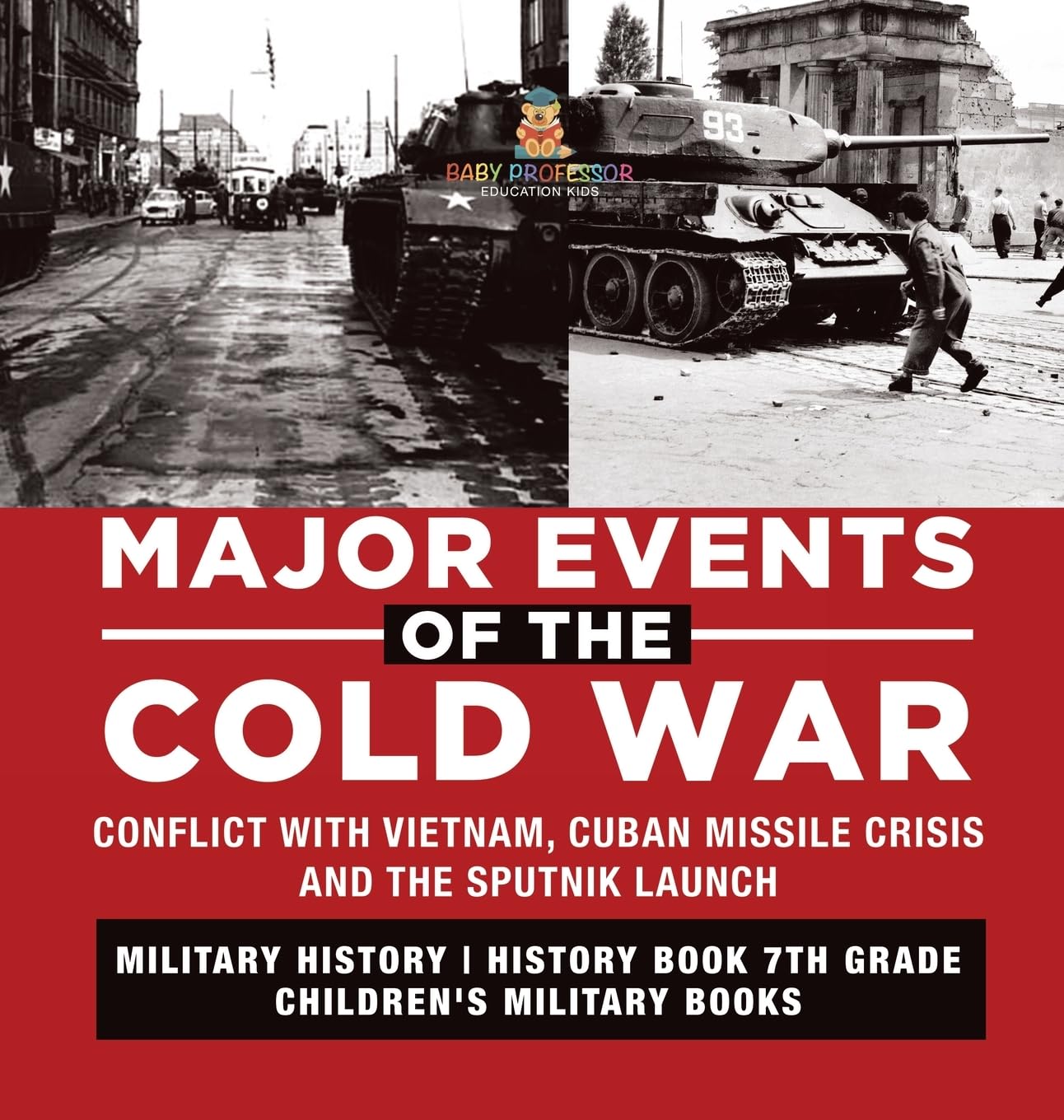 Major Events of the Cold War Conflict with Vietnam, Cuban Missile Crisis and the Sputnik Launch Military History History Book 7th Grade Children's Military Books