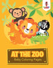 At the Zoo : Baby Coloring Pages