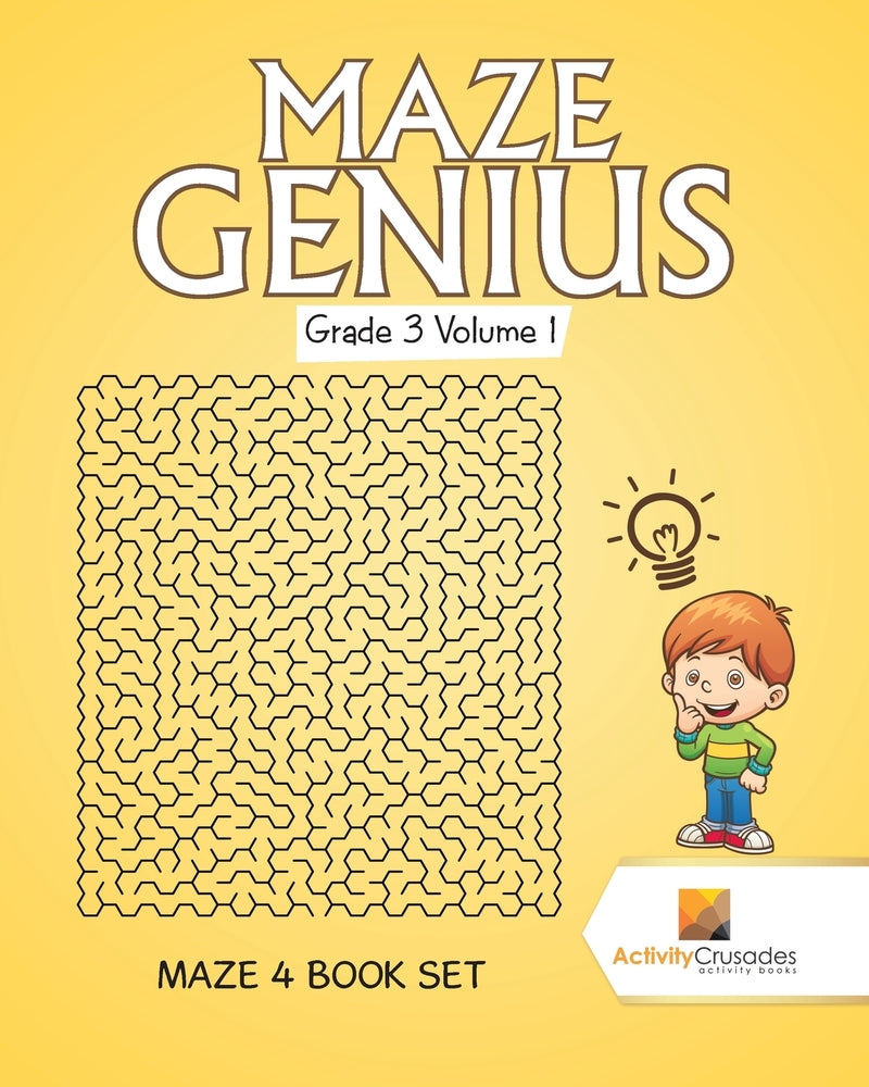 Maze Genius Grade 3 Volume 1 : Maze 4 Book Set