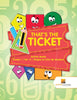 Thats the Ticket : Activity Books Grade 1 | Vol -3 | Shapes & Color By Number