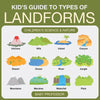 Kids Guide to Types of Landforms - Childrens Science & Nature