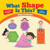What Shape Is This - Trace and Color Geometry Books for Kids | Childrens Math Books
