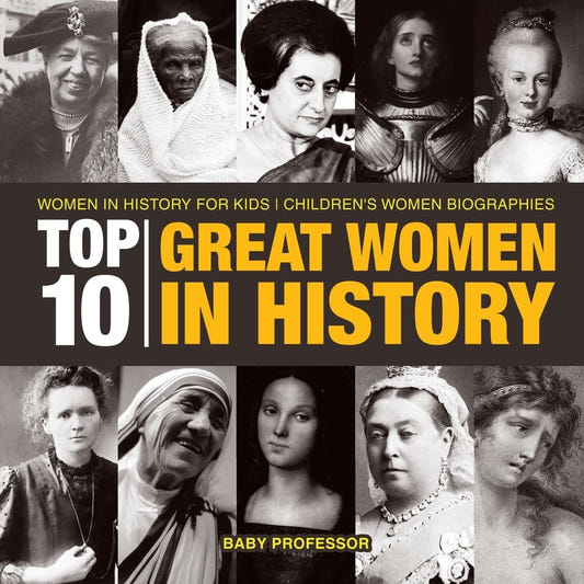 Top 10 Great Women In History | Women In History for Kids | Children's Women Biographies