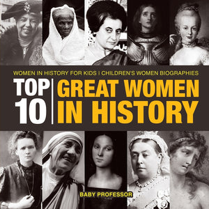Top 10 Great Women In History | Women In History for Kids | Childrens Women Biographies
