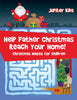 Help Father Christmas Reach Your Home! : Christmas Mazes for Children
