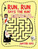 Run Run Says The Nun! A Bible-Inspired Maze Activity Book for Kids