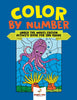 Color by Number: Under the Waves Edition Activity Book for 2nd Grade