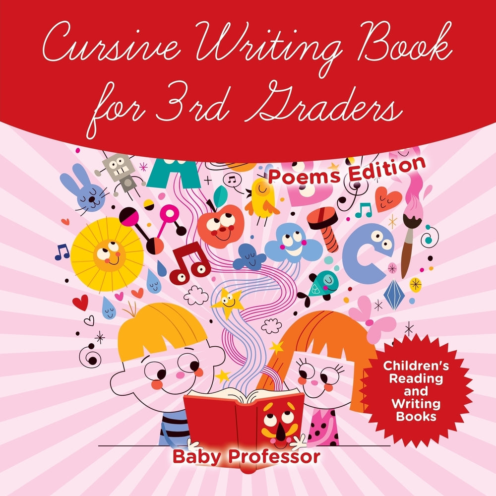 Cursive Writing Book for 3rd Graders Poems Edition Children’s
