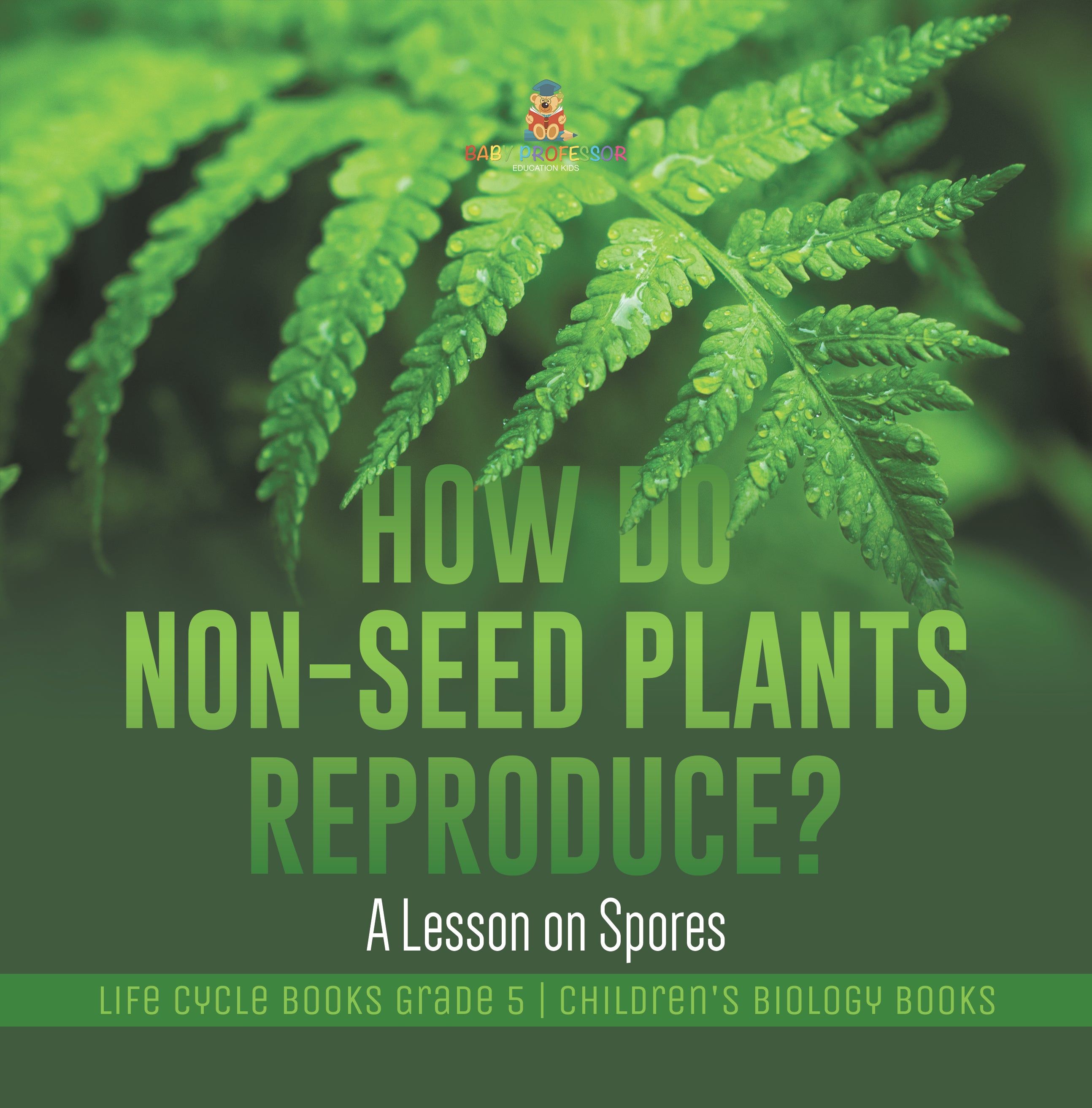 How Do Non-Seed Plants Reproduce? A Lesson on Spores | Life Cycle Books Grade 5 | Children's Biology Books